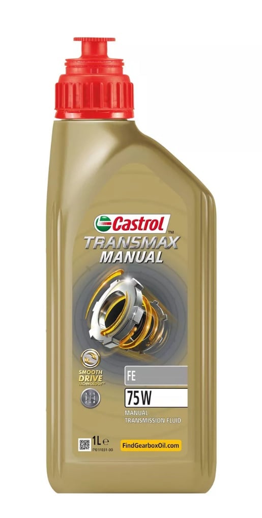 Brand new bottle Castrol manual gearbox fluid 75w FE fluid 1L 