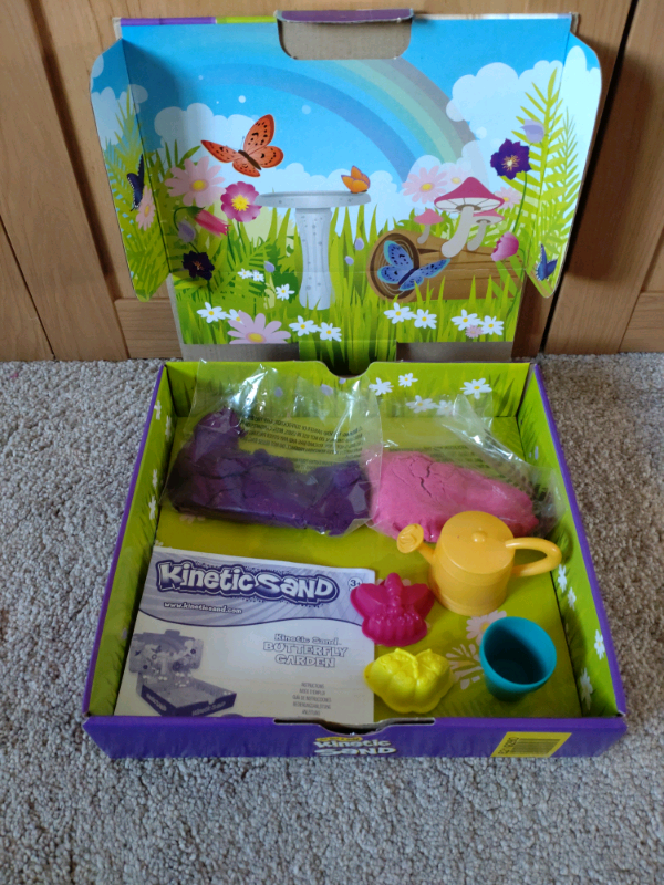 Kinetic sand hot sale butterfly garden set