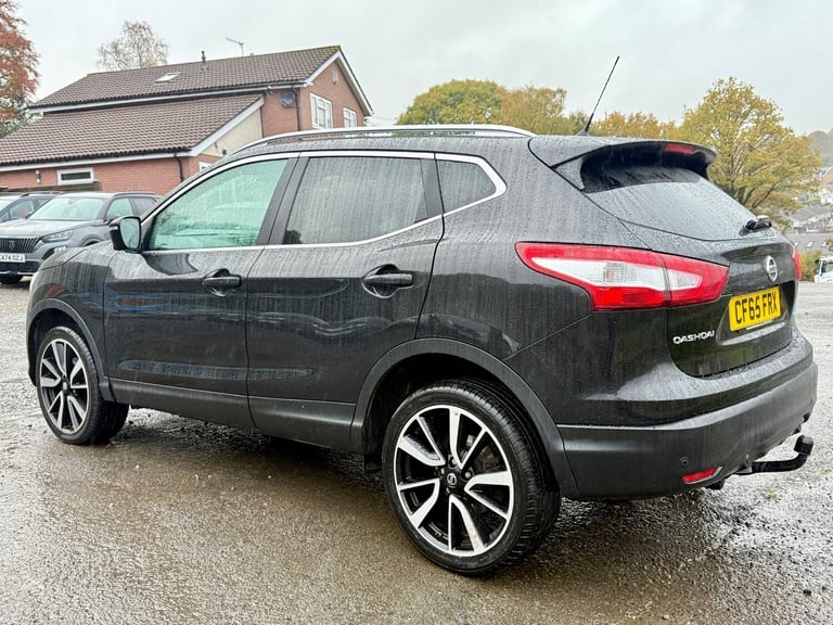 2016 NISSAN QASHQAI 1.5 DCI TEKNA 5DR BLACK PAN-ROOF HEATED LEATHER DIESEL