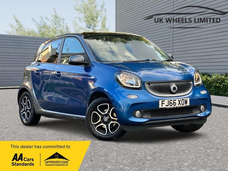 2016 smart forfour 0.9 Turbo Prime Premium Plus 5dr Auto HATCHBACK PETROL Automatic