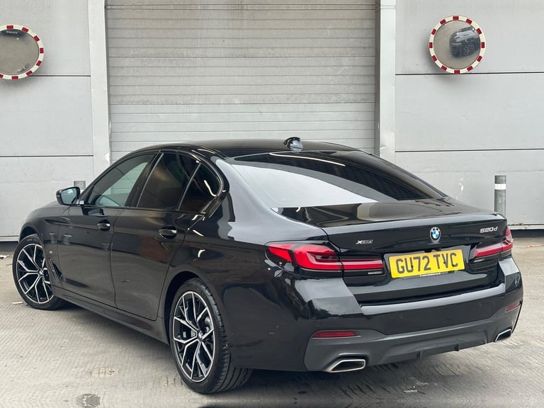 2022 BMW 5 Series 2.0 520d MHT M Sport Steptronic xDrive Euro 6 (s/s) 4dr SALOON Diesel/Electric ...