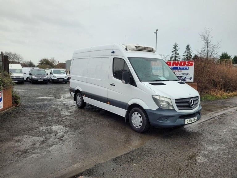  2016 ON 16 PLATE MERCEDES-BENZ SPRINTER 313CDI 130BHP MWB FRIDGE FREEZER ULEZ 