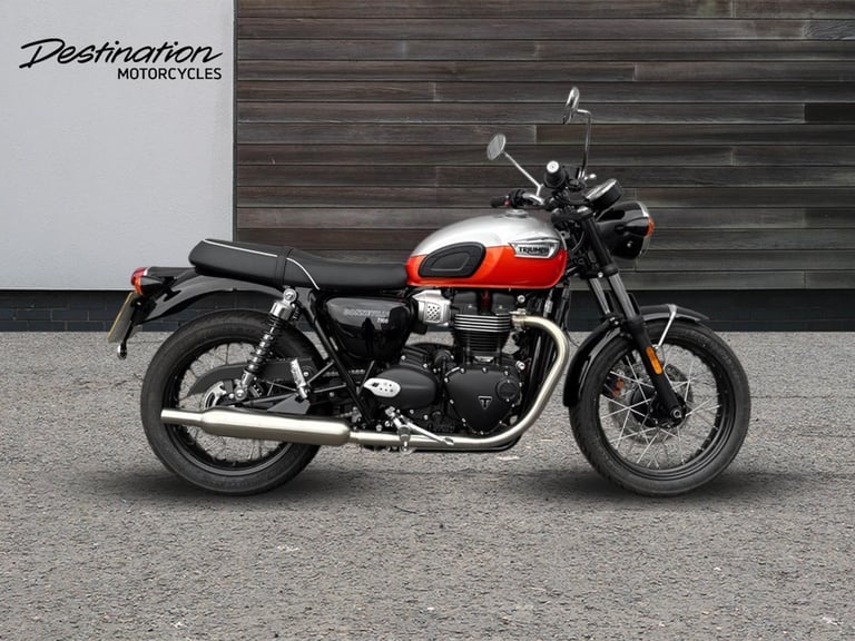 2025 Triumph Bonneville T100 Petrol silver Manual