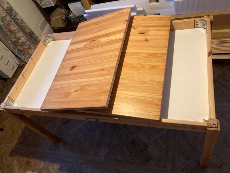 IKEA wooden table. 6 seater