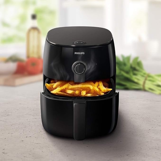 Airfryer with box! Philips Viva Collection Airfryer, 1300 Watt, Black