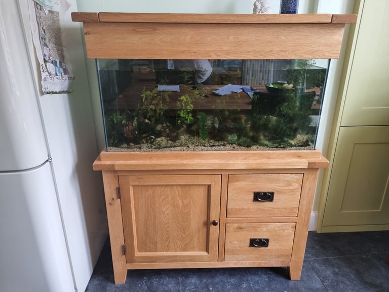 Aqua Oak 200L aquarium and accessories