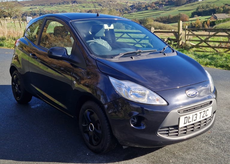 2013 Ford Ka 1.2 Edge 3dr [Start Stop] BLACK HATCHBACK Petrol Manual