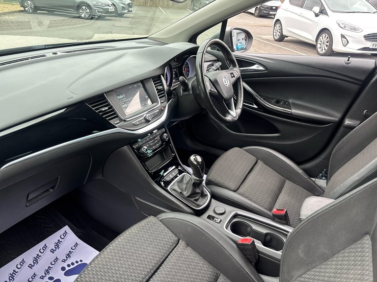 2019 Vauxhall Astra 1.4T 16V 150 Griffin 5dr HATCHBACK PETROL Manual