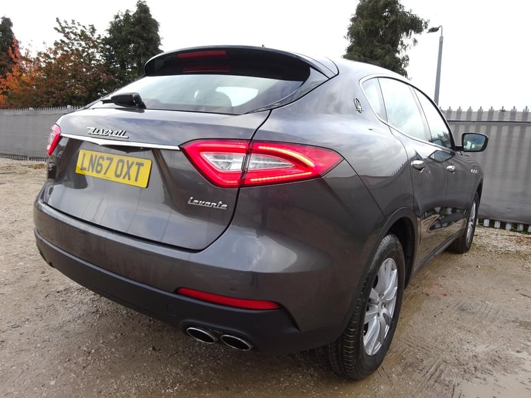 2017 67 REG MASERATI LEVANTE D V6 AUTO DAMAGED REPAIRABLE SALVAGE 