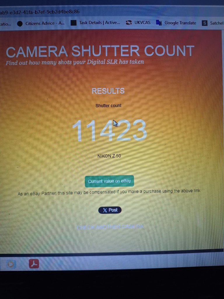 Nikon z50 digital mirrorless camera