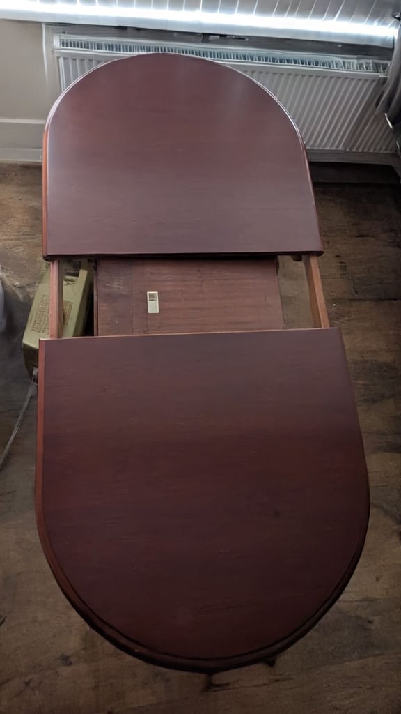 image for Mahogany Dining Table and chairs 