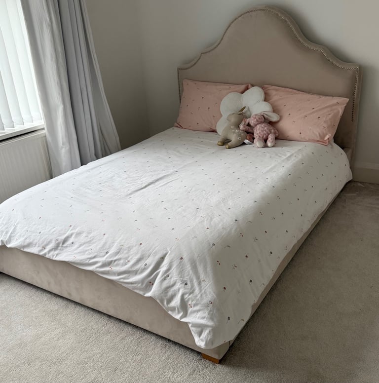 image for Small double bed and mattress  