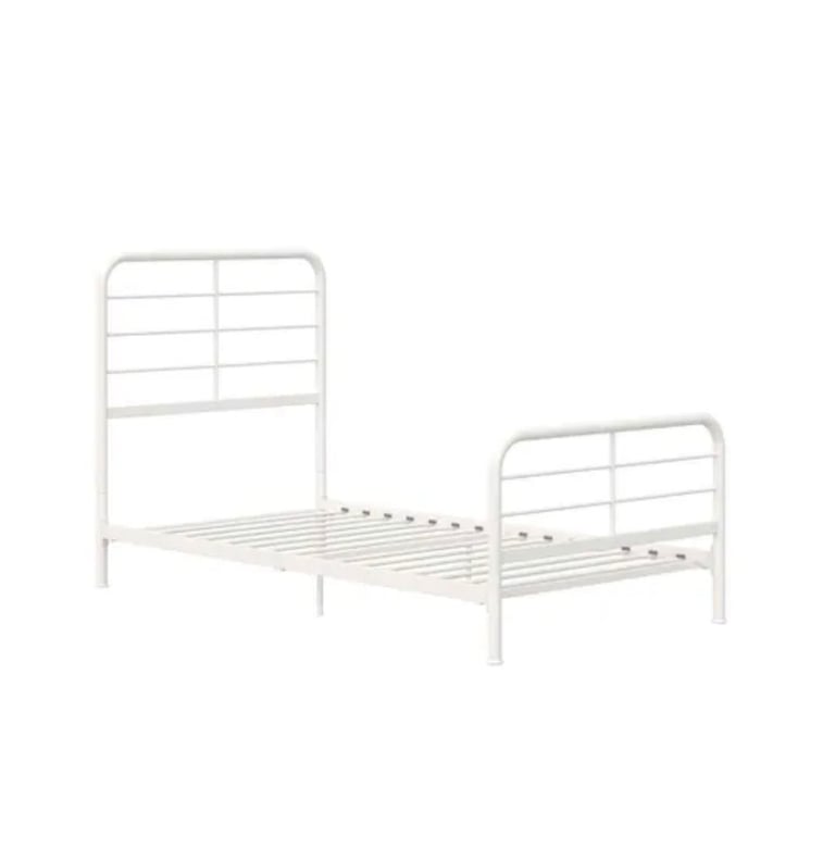 image for Dorel Furnishing - Millie White Metal Bed Frame (Single)