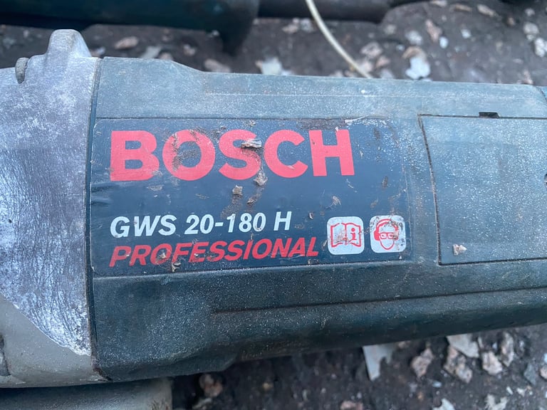 Stihl saw and Bosch grinders 