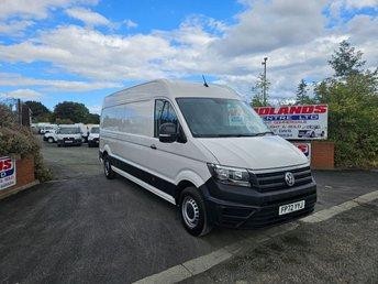 2022 ON 72 PLATE VOLKSWAGEN CRAFTER CR 35 STARTLINE TDI 140BHP LWB 4 METRE ULEZ