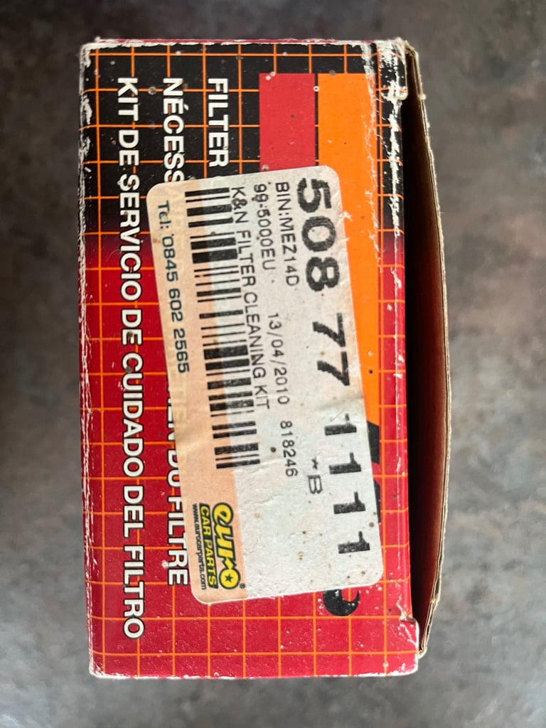 K&N care filter service kit