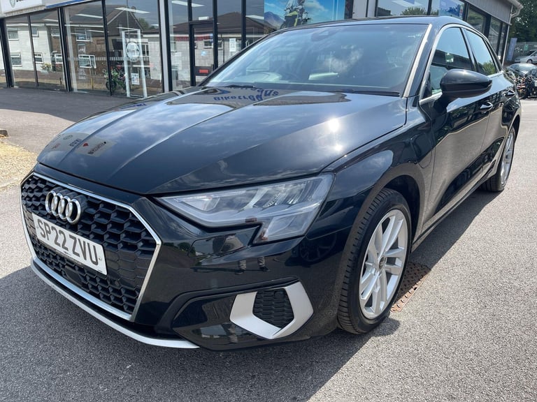 2022 Audi A3 1.4 TFSIe 40 Sport Sportback S Tronic Euro 6 (s/s) 5dr 13kWh HATCHBACK Petrol/Electr...
