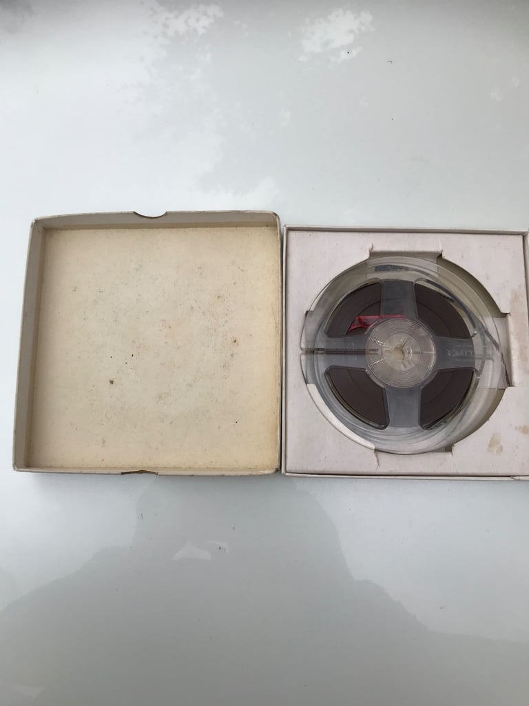 An original rare 1964 twin track mono reel to reel tape of The Beatles album ‘A Hard Day’s Night