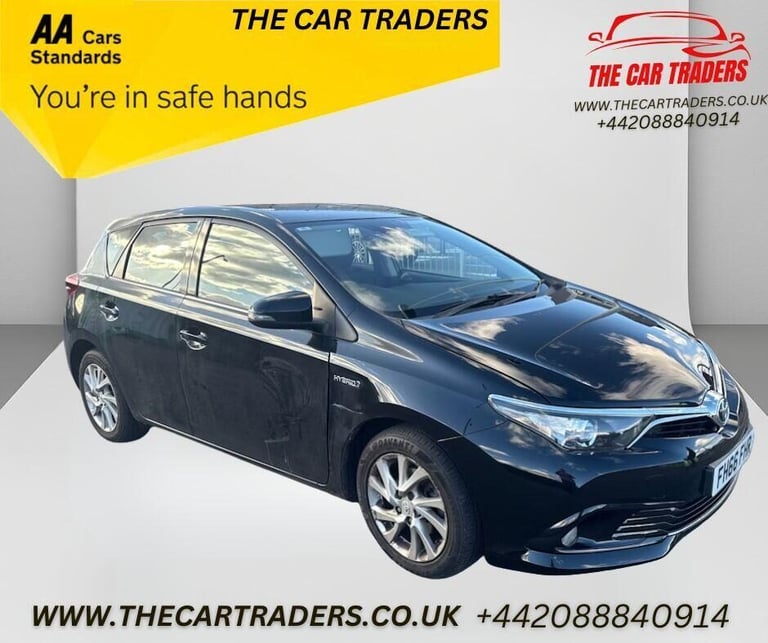 2016 Toyota Auris 1.8 Hybrid Business Edition TSS 5dr CVT HATCHBACK PETROL/ELECTRIC Automatic