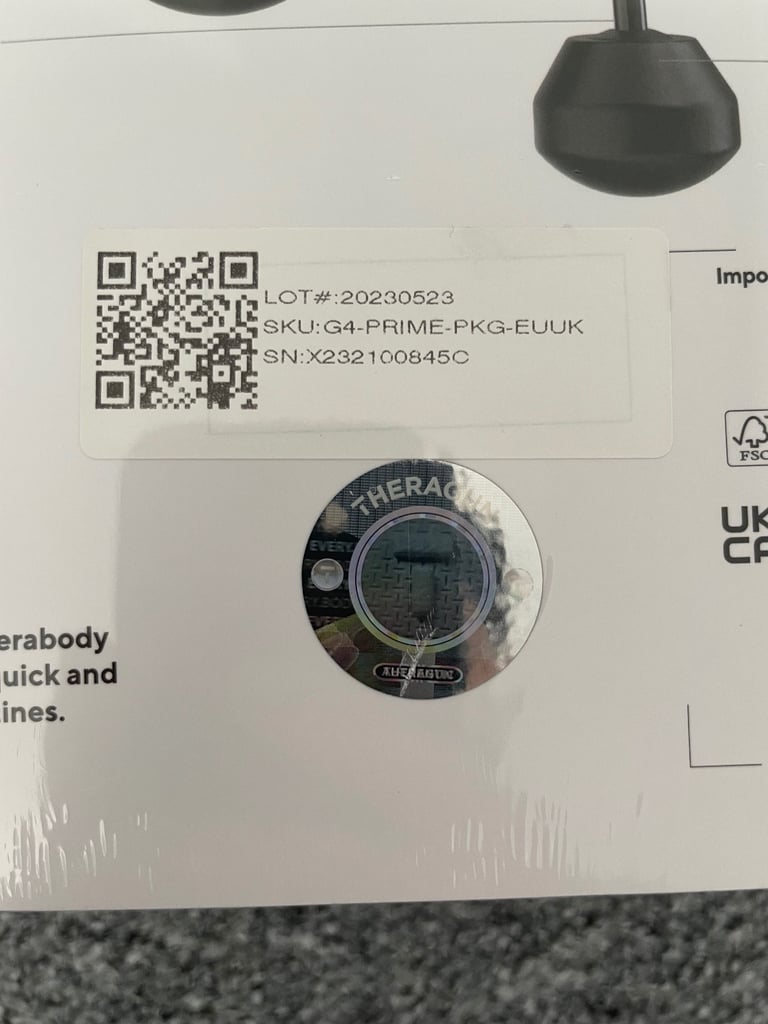 Brand New Theragun Prime – Sealed Massage Gun