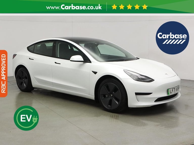 image for 2021 Tesla Model 3 Standard Range Plus Saloon 4dr Electric Auto RWD (241 bhp) Saloon ELECTRIC Aut...