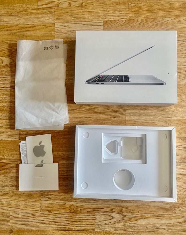 Apple MacBook Pro empty box packaging. 13" 