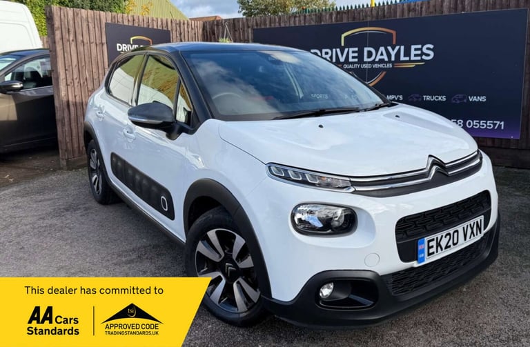 2020 Citroen C3 1.2 C3 Flair + PureTech S/S Auto 5dr Hatchback Petrol Automatic