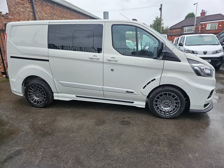 2022 Ford Transit Custom Ms-rt  M sport 185bhp Auto Crewcab (No vatt) 44000 miles Crew Van Diesel...