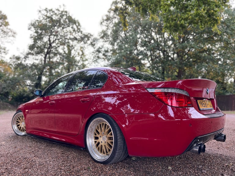 BMW 530D COBRA IMOLA RED MSPORT
