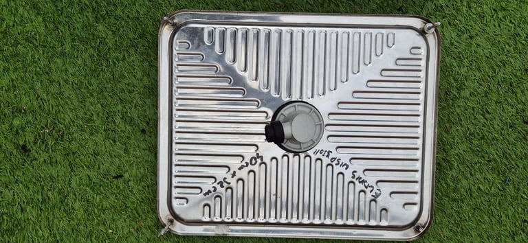 CRAMER D-5750 stainless steel kitchen gas hob with grill, sink and drainer for caravan camper boat.