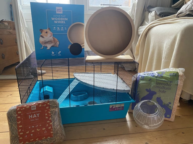 Large Hamster cage and accessories 
