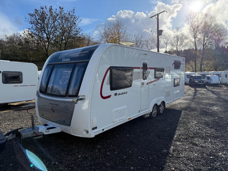 image for Elddis Avante 866 8ft wide, 6 berth, fixed bed 2019