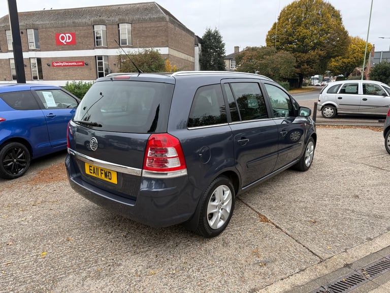 2011 Vauxhall Zafira 1.6i [115] Energy 5dr MPV Petrol Manual