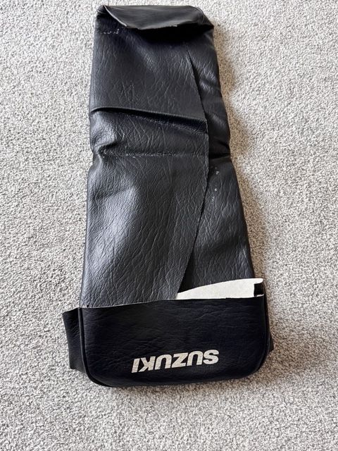 Suzuki 1970s seat cover