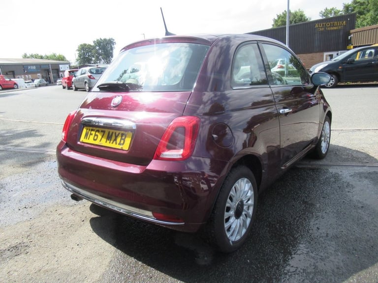 2017 67 FIAT 500 1.2 LOUNGE HATCHBACK 3DR PETROL MANUAL EURO 6 (S/S) (69 BHP)