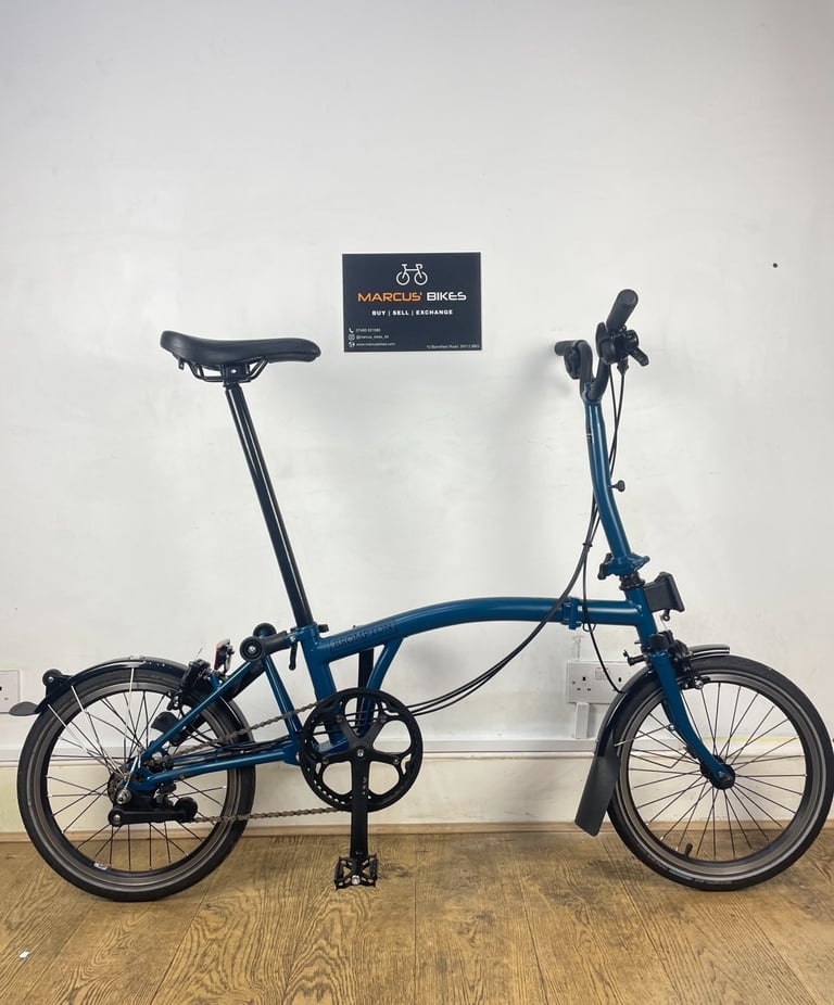 image for Brompton C Line Explore - Ocean Blue