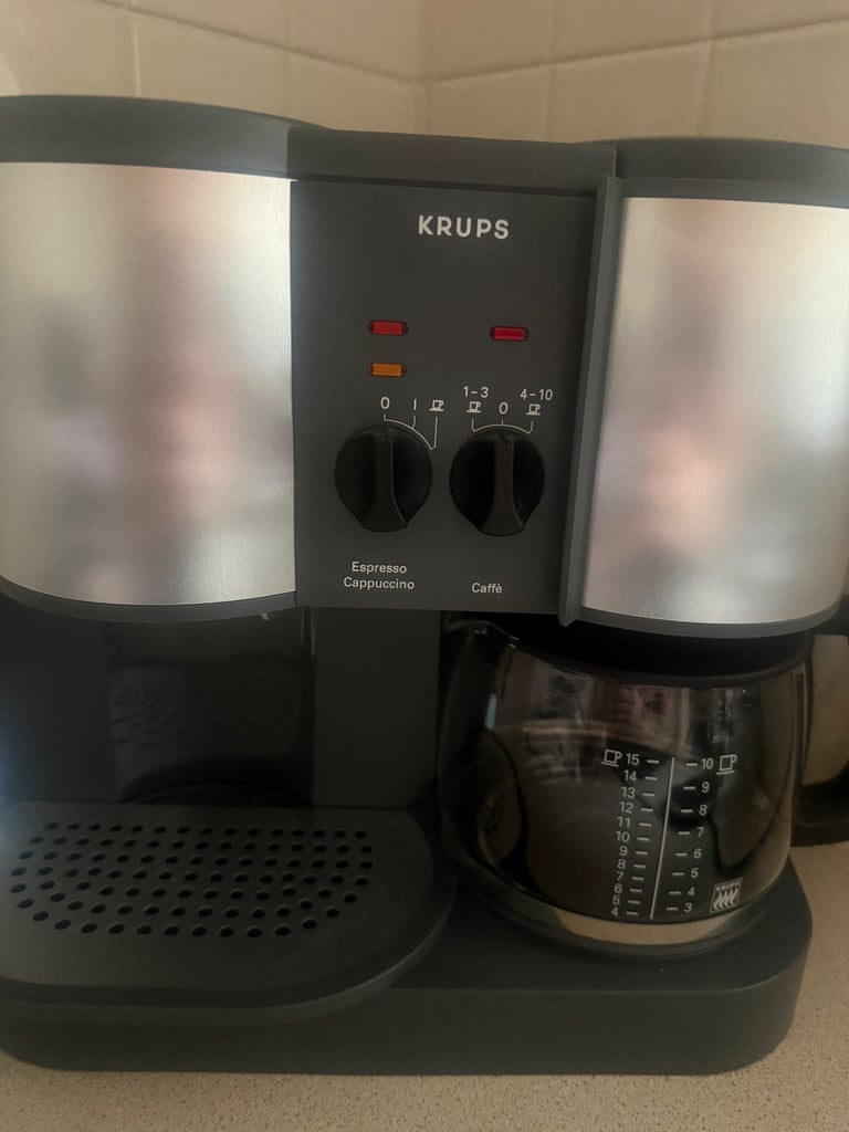 Krupps coffee machine 