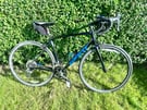 Giant contend 2 road bike in black 