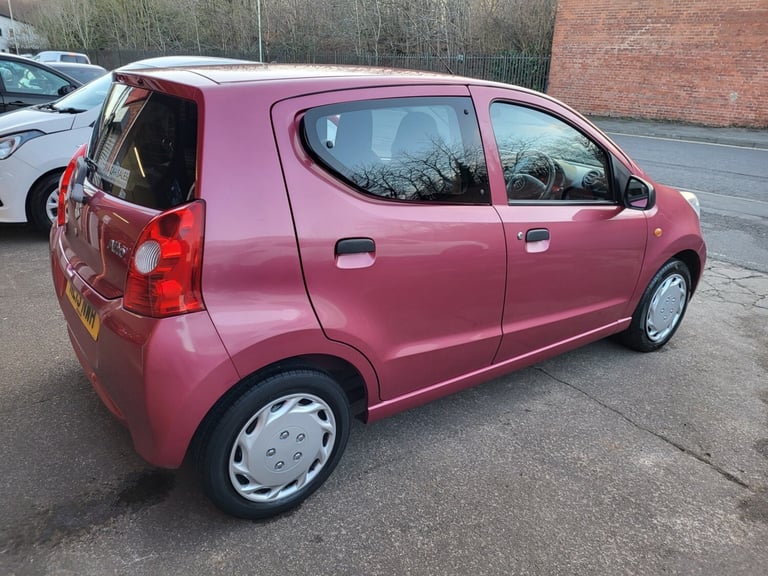 PINK SUZUKI ALTO 1.0 SZ 5 Door LOW MILES FREE TAX CHEAP INSURANCE  13 REG