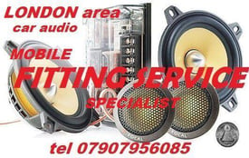 MOBILE CAR AUDIO radio FITTING installation STEREO SUBWOOFERS bluetooth AMPLIFIRES speakers sat nav