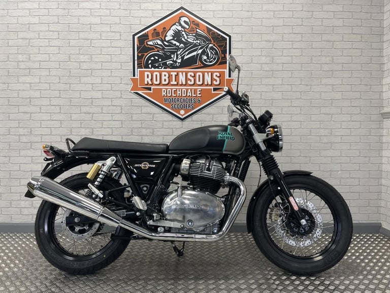 Royal Enfield Interceptor INT 650 Twin Modern Classic Retro Motorcycles For S...
