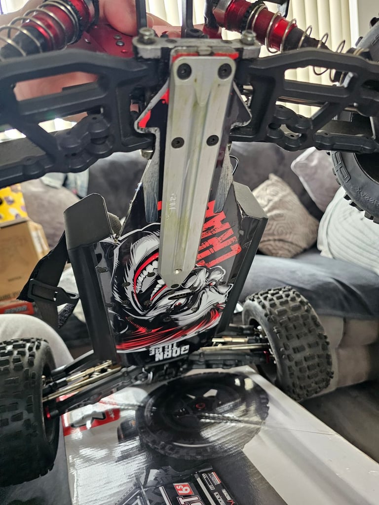 Arrma outcast kraton chassis conversion 6s hobbywing beast heavily upgraded brushless rc