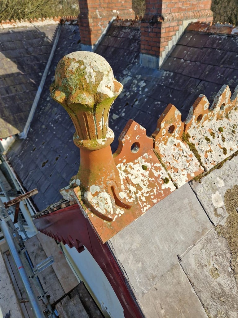 Castledawson 700 NEW octagon chimney pots 