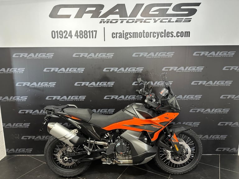 image for KTM 790 ADVENTURE NEW 2025 BIKE AT CRAIGS MOTORCYCLES