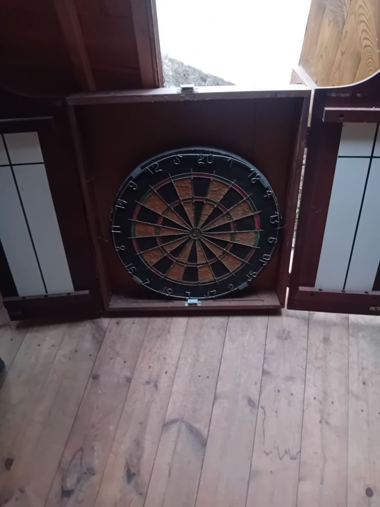 Dartboard  with cabinet 