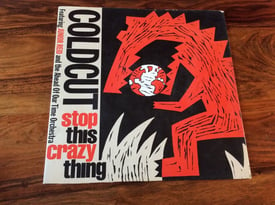 Coldcut- Stop this crazy Thing - 12” Single 1988