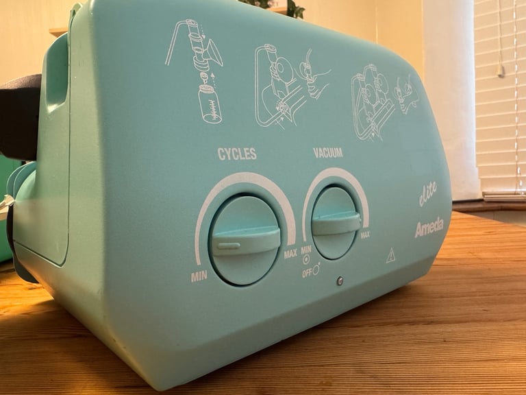 Ameda Elite Hospital Grade Breast Pump - Refurbished W/Protective Case & Manual