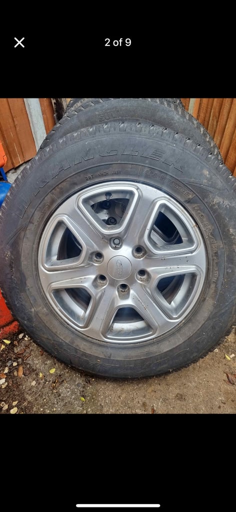 Ford ranger mud snow tyres 265/65 r17 