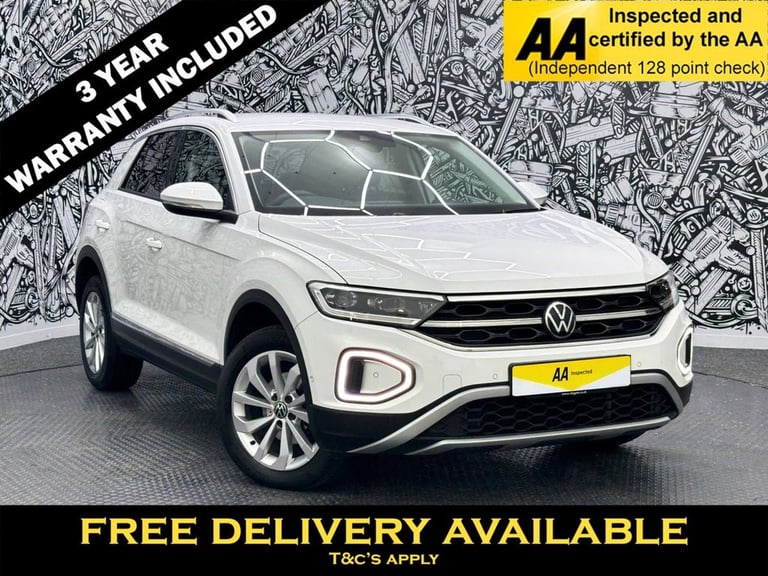 image for 2022 Volkswagen T-Roc 1.5 TSI Style SUV 5dr Petrol Manual Euro 6 (s/s) (150 ps) HATCHBACK Petrol ...