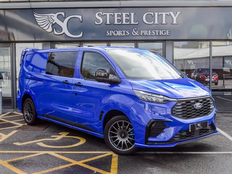 2025 Ford Transit Custom 2.5 PHEV 232ps H1 Double Cab Van MS-RT Auto PANEL VAN Petrol Parallel Ph...